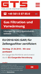 Mobile Screenshot of gts-thielmann.de