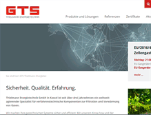 Tablet Screenshot of gts-thielmann.de